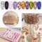 4500pcs+ Flatback Glass Hotfix Iron On Rhinestones Crystal for DIY Making with 1 Tweezer & 1 Picking Pen for Shoe, Cloth, Face Art, Bag, Manicure(3-Sizes,6-Colors, Multi-Color Series#1)